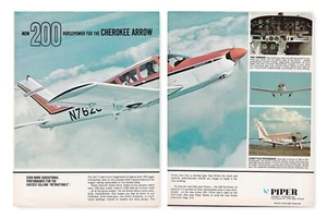 1969 Piper Cherokee Arrow Aircraft ad 9/8/2023c - Picture 1 of 1
