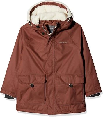 Craghoppers Unisex Parka Chaqueta Invierno Chaqueta, Pherson, Burnt Umber, Marrón, 140 Foto 1 de 3
