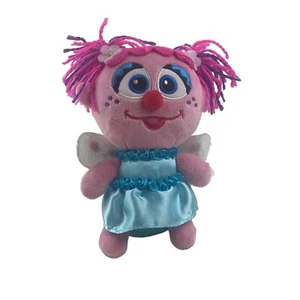 Sesame Street Abby Cadabby Plush Doll Monster Fairy Girl 2018 Gund 8" Pre-Owned - Picture 1 of 4