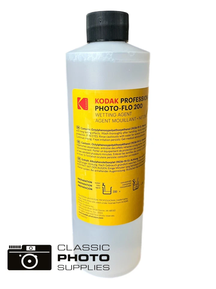 Kodak Photo-Flo 200 0.47L - It’s Back !! New Packaging, Same Formula - Image 1 of 1