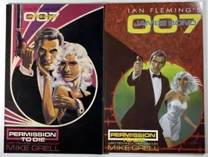 LOTE DE CÓMICS PERMISO PARA MORIR JAMES BOND 007 NÚMEROS 1 Y 2 - Imagen 1 de 1