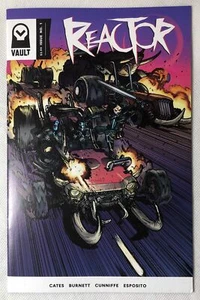 Reactor Issue #1 Variant Edition Vault Great Condition Bagged Boarded Comic Book - Foto 1 di 2