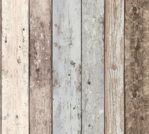 Profhome 855039-GU Holz Tapete Holzoptik matt braun blau 5,33 m2 - Picture 1 of 7