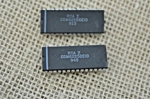 1 pièce RAM LSI statique CMOS CDM62256E10 / 32,768 Word by 8 bits / RCA - Photo 1/2
