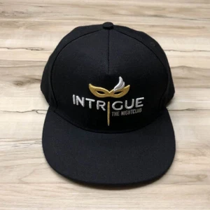 De colección INTRIGUE Night Club At The WYNN Las Vegas Strip Negro Snapback Sombrero - Imagen 1 de 5