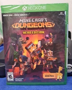 Xbox One / Series X  Minecraft Dungeons Hero Edition New Plastic Tore Some - Picture 1 of 3