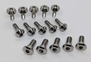 Yamaha R1 Titanium disc bolt kit full set Ti rotor bolts YZF R1 04-13 full set - Picture 1 of 7