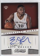 2013 Panini Timeless Treasures Validating Marks Black 1/1 Eric Gordon #20 Auto