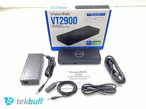 VisionTek VT2900 Docking Station - USB-C Thunderbolt 3/4, HDMI, DP, GigE, 901532 - Picture 1 of 5