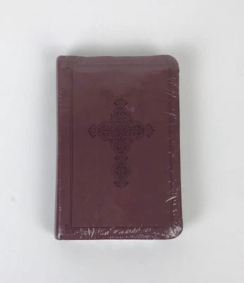 Crossway ESV Compact Bible Exclusive Edition Cranberry Antique Cross - Image 1 of 4
