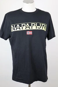 Napapijri Jersey Baumwolle Herren Gr. XL Herr T- Hemd Casual Vintage - Bild 1 von 6