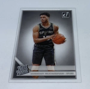 2019-20 Panini Clearly Donruss Quinndary Weatherspoon Silver Rated Rookie #93 - Picture 1 of 2