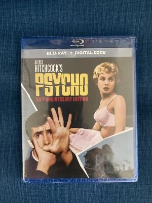 ANTHONY PERKINS JANET LEIGH Psycho 60th Anniversary Blu-ray HITCHCOCK LIKE NEW Foto 1 de 2