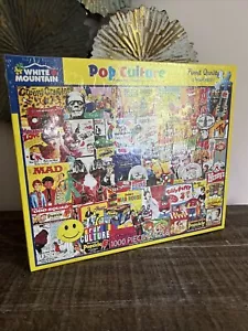 New White Mountain Puzzle Pop Culture 1000 Piece Jigsaw Charlie Girard - New - Picture 1 of 8