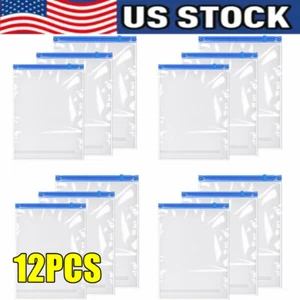 Roll-up Compression Storage Bag Space Saver Home Travel No Vacuum Needed US - Picture 1 of 13