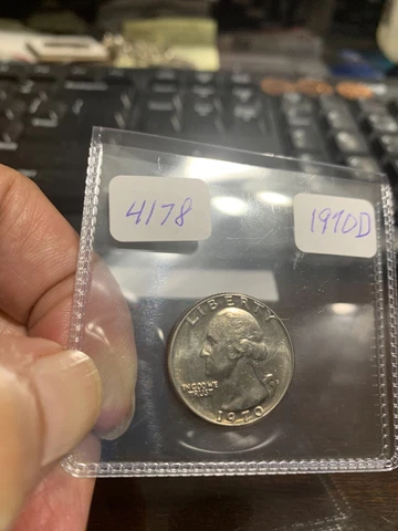 1970 D WASHINGTON QUARTER Cover
