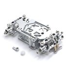 2X(Rc01 1/28 Scale Rwd Rc Drift Car Wheelbase Adjustable Metal Chassis2695