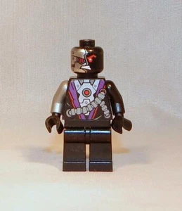 LEGO Ninjago Nindroid Minifigure 70588 Black Silver Purple Syborg Genuine - Picture 1 of 1