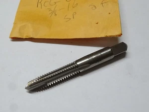 1 pz REGAL 3/8"-16 UNC NC HSS GH3 3 flauti punto spirale spina rubinetto USA - Foto 1 di 1