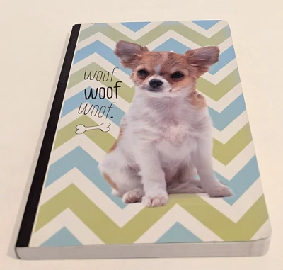 Notebook Journal Dog Chihuahua 8.25"x5.75" Lined 240 Pages Markings by CR Gibson - Image 1 of 4
