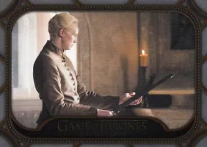 GAME OF THRONES LEGENDS OF THE REALM - WEAPONS OF WAR CHASE CARD WW7 OATHKEEPER - Foto 1 di 1