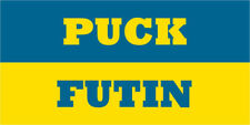 Produktbild - Aufkleber Sticker - PUCK FUTIN - Putin - Ukraine - Demo - Solitarität - Auto