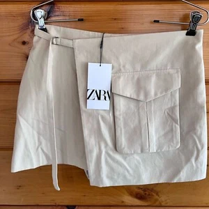 ZARA pantaloncino cargo donna M - Foto 1 di 4
