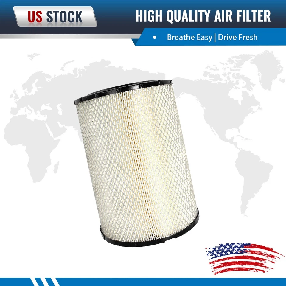 Filtro de aire del motor para camioneta Chevy Tahoe GMC C1500 C2500 Suburban Yukon Escalade Foto 1 de 4