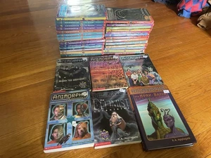 Posten 34 ANIMORPHS Bücher Megamorphe Hork Ellimist 90er KA Applegate gebraucht - Bild 1 von 11