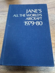 JANE'S ALL THE WORLD'S AIRCRAFT 1979-1980 Aviation Book - Bild 1 von 3