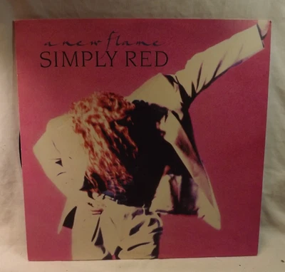 Simply Red ‎– A New Flame. Vinyl LP 1989. N Mint vinyl - Image 1 of 4
