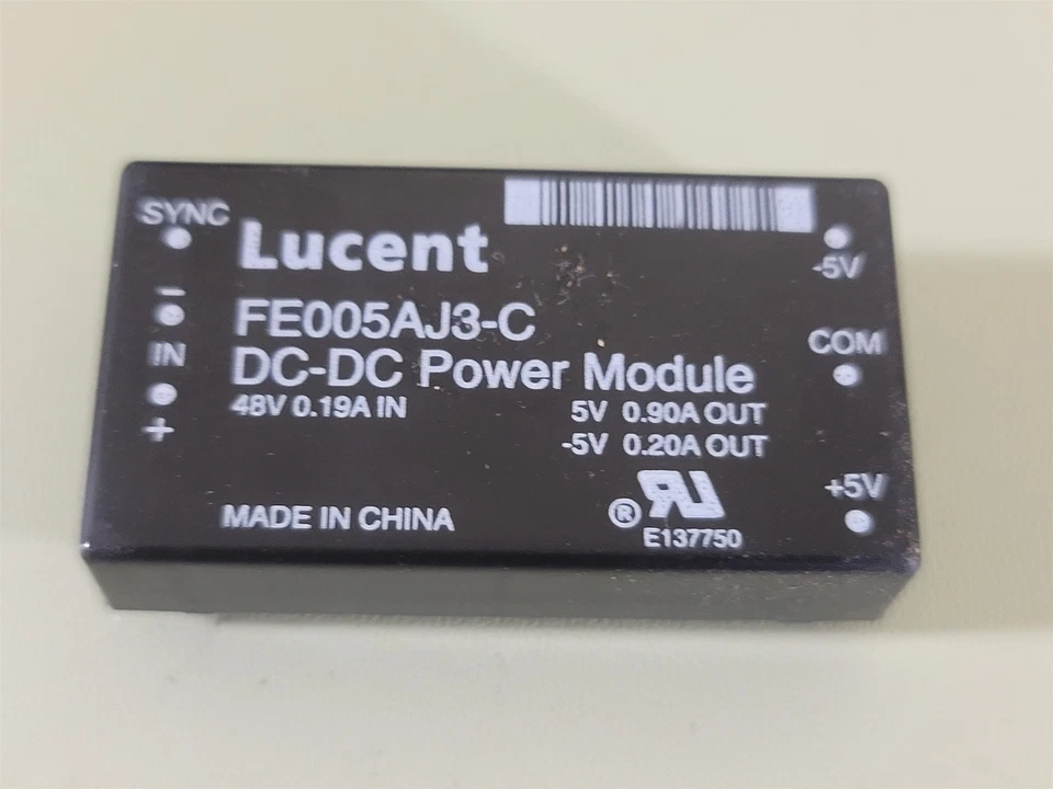Lucent FE005AJ3-C DC-DC Power Module Converter, 48V In , ±5V Out , New OS - Image 1 of 4