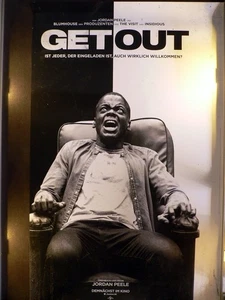 Get Out - Teaser - Daniel Kaluuya - Filmposter 120x80cm gerollt - Picture 1 of 1