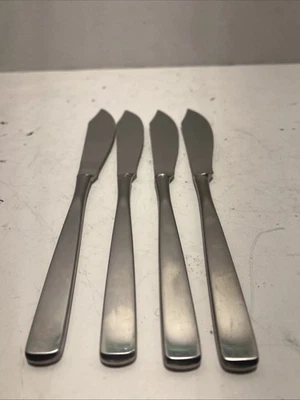 4 WMF Cromargan NORTICA? Fish Knives Stainless Japan 9" Flatware B - Image 1 of 4