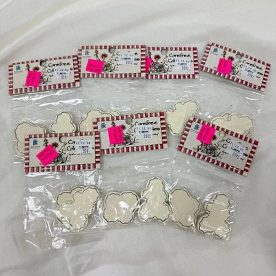 Lote de 8 adornos artesanales Provo coleccionables sin preocupaciones Foto 1 de 3