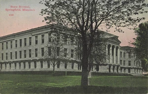 Postkarte State Normal Springfield Missouri - Bild 1 von 2
