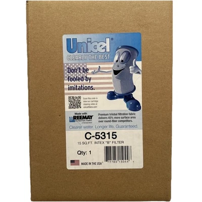 Unicel C-5315 Replacement Filter Cartridge for 15 SQ FT Index “B” Filter, New - Image 1 of 4