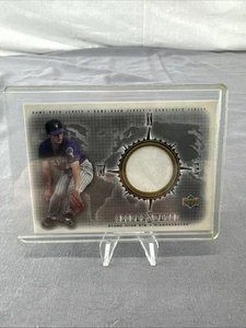2001 Upper Deck Global Swatch Game Used Jersey Relic, #GSBK Byung-Hyun Kim SP - Picture 1 of 20