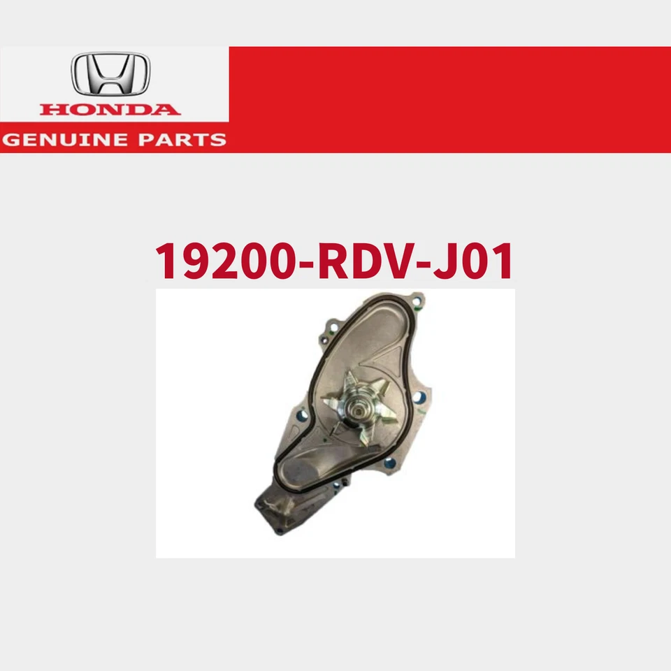 Honda Acura Genuine INSPIRE LEGEND ELYSION V6 Water Pump 19200-RDV-J01 OEM - Imagem 1 de 1