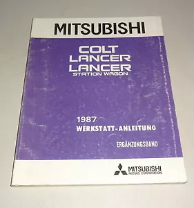 Manual de Taller Complemento Mitsubishi COLT/ Lancero Estación Vagón 1987 - Imagen 1 de 1