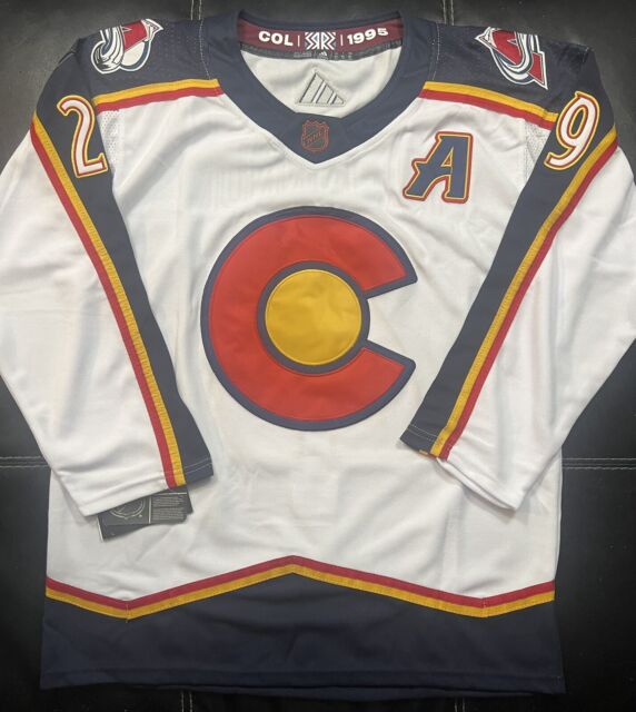 Men's Colorado Avalanche #92 Gabriel Landeskog Adidas White Away Authentic  NHL Jersey on sale,for Cheap,wholesale from China