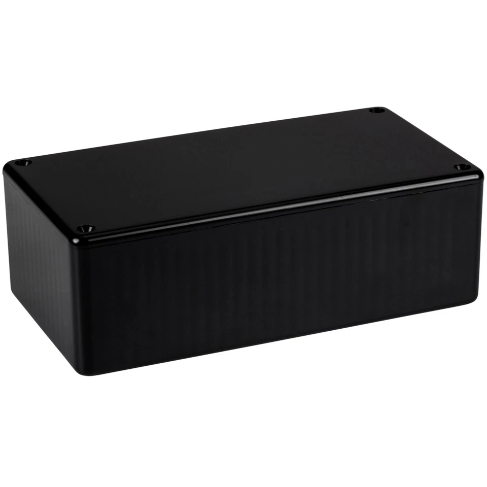 1591DSBK Hammond Multipurpose Black GPABS Enclosure 150 x 50mm