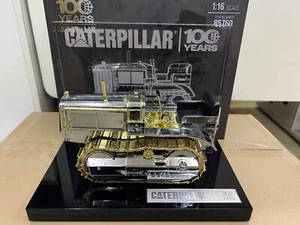 Cat Caterpillar Twenty Tractor Chrome & Gold 1/16 Model By Diecast Masters 85760 - Picture 1 of 6