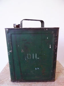 WW2 GSW Petrol Can with Brass Shell Cap, Made In Canada 1943 Oil Can Vintage - Picture 1 of 8