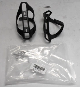 Corki Cycles Bike Water Bottle Holder Black Right Side Load Water Cage 2 Pack - Picture 1 of 6