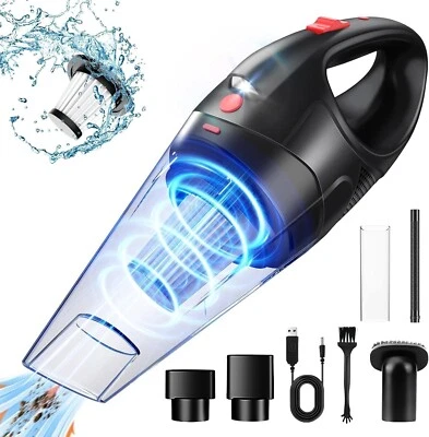 Handstaubsauger Akku Aufladbar Tragbar Auto Staubsauger Mini 12000Pa 120W C440 - Bild 1 von 4