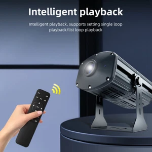Dynamic Image Decor Projection Light Smart Animation Video Gobo logo Projector - Picture 1 of 18