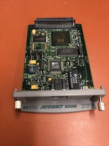 HP JetDirect 600n EIO 10/100TX Ethernet Print Server J3113A - Picture 1 of 4