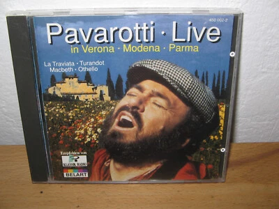 CD- LUCIANO PAVAROTTI- LIVE IN VERONA + MODENA + PARMA - Bild 1 von 3