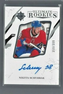 2017-18 Ultimate Collection #61 Nikita Scherbak AUTO 359/399 RC - Picture 1 of 1